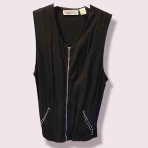 Zip up vest